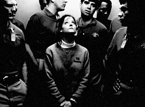 Clarice in Elevator